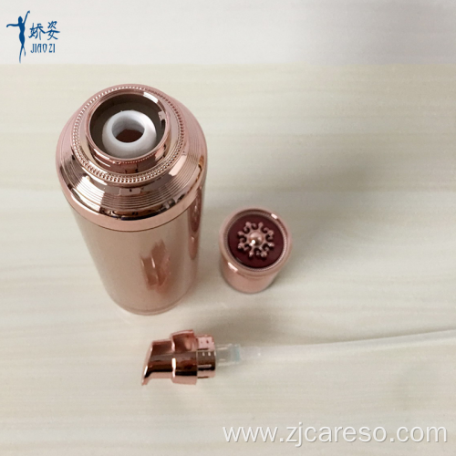 New Luxury Rose Gold Acrylic Cosmetic Bottles